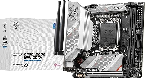 MSI Motherboard MPG B760I Edge WiFi DDR4 MSI Motherboard MPG B760I Edge WiFi DDR4